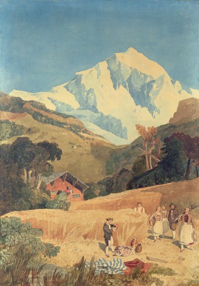 View of the Jungfrau-Horn, 1809 by John Sell Cotman